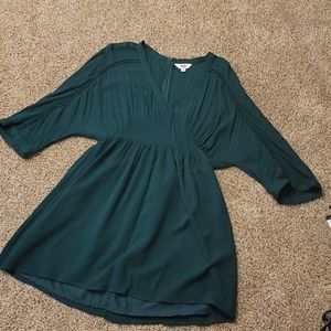 Hunter green mini dress- Jack by BB Dakota size 8